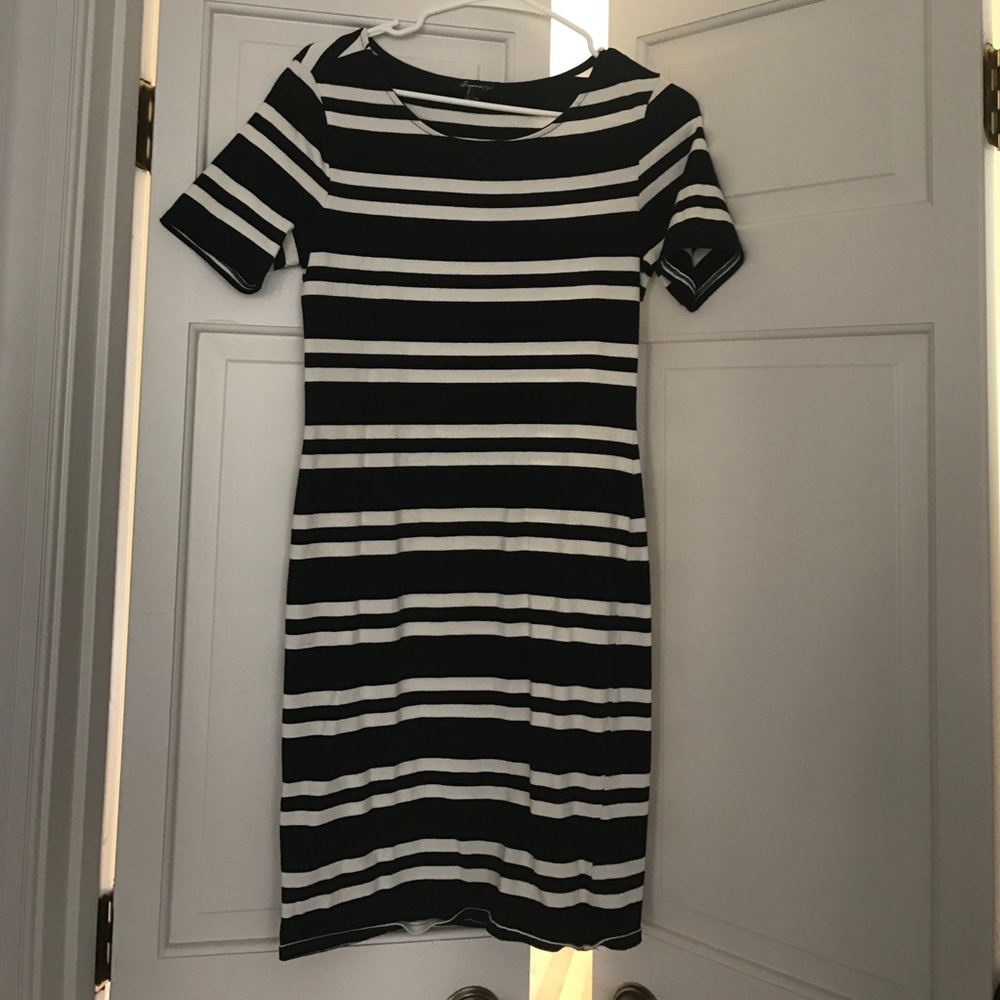 Stripe cotton dress