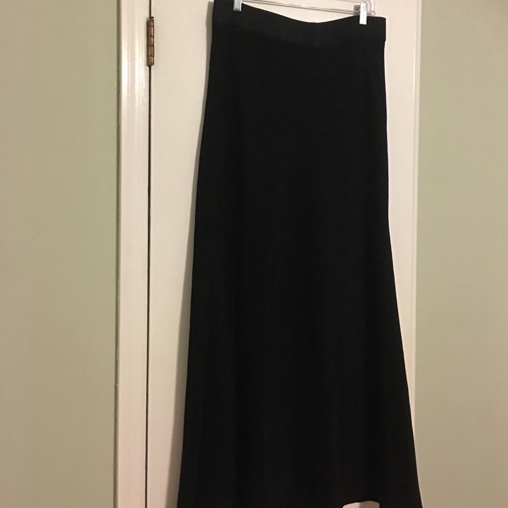 Express long black skirt