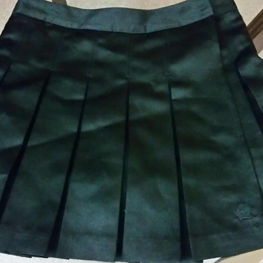 Tommy Hilfiger Satin Pleated Skirt