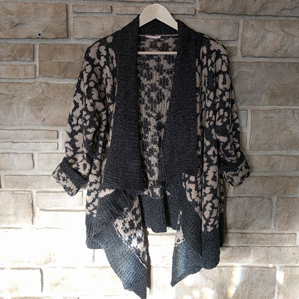 Animal print sweater