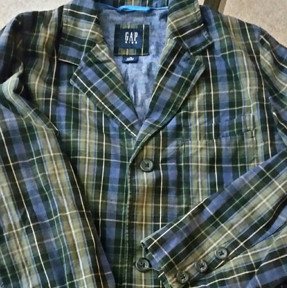 Gap Kid's Plaid Blazer