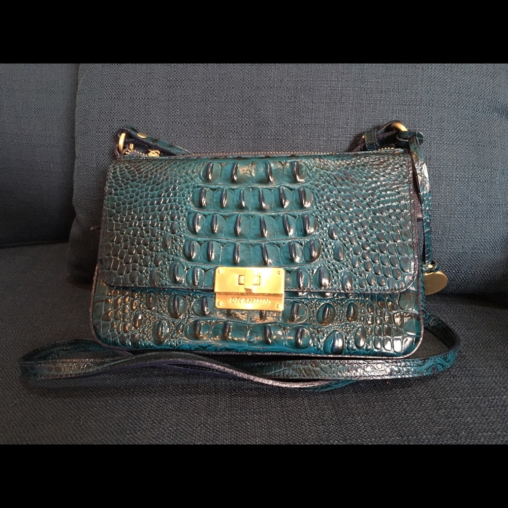 Brahmin Crossbody Bag in Azure