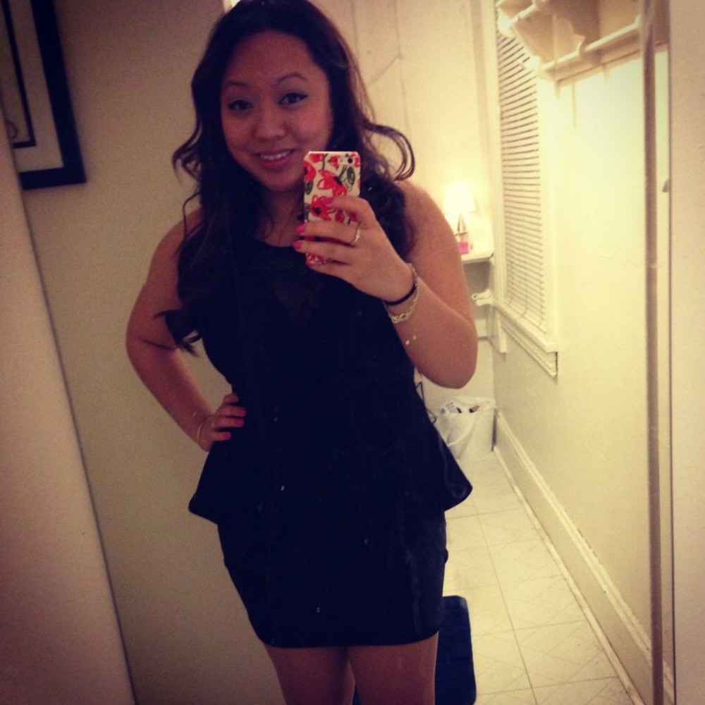 Gorgeous Black Peplum dress