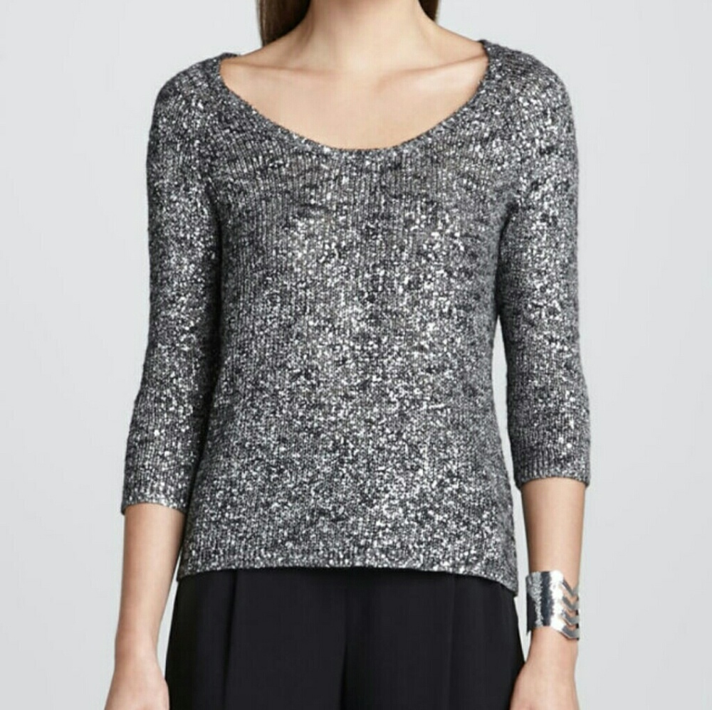 Eileen Fisher scoop neck sweater size ps