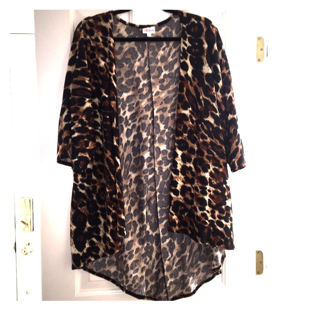 Leopard/cheetah print LuLaRoe Lindsay unicorn!!!