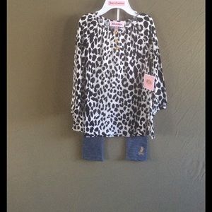Juicy Couture 2 Piece Jegging Set