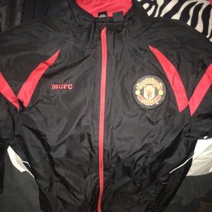 Man U soccer windbreaker