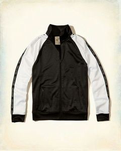 *NWT* Hollister Track Logo Jacket
