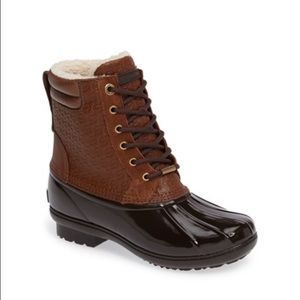 Michael Kors Easton Lace-Up Duck Boot