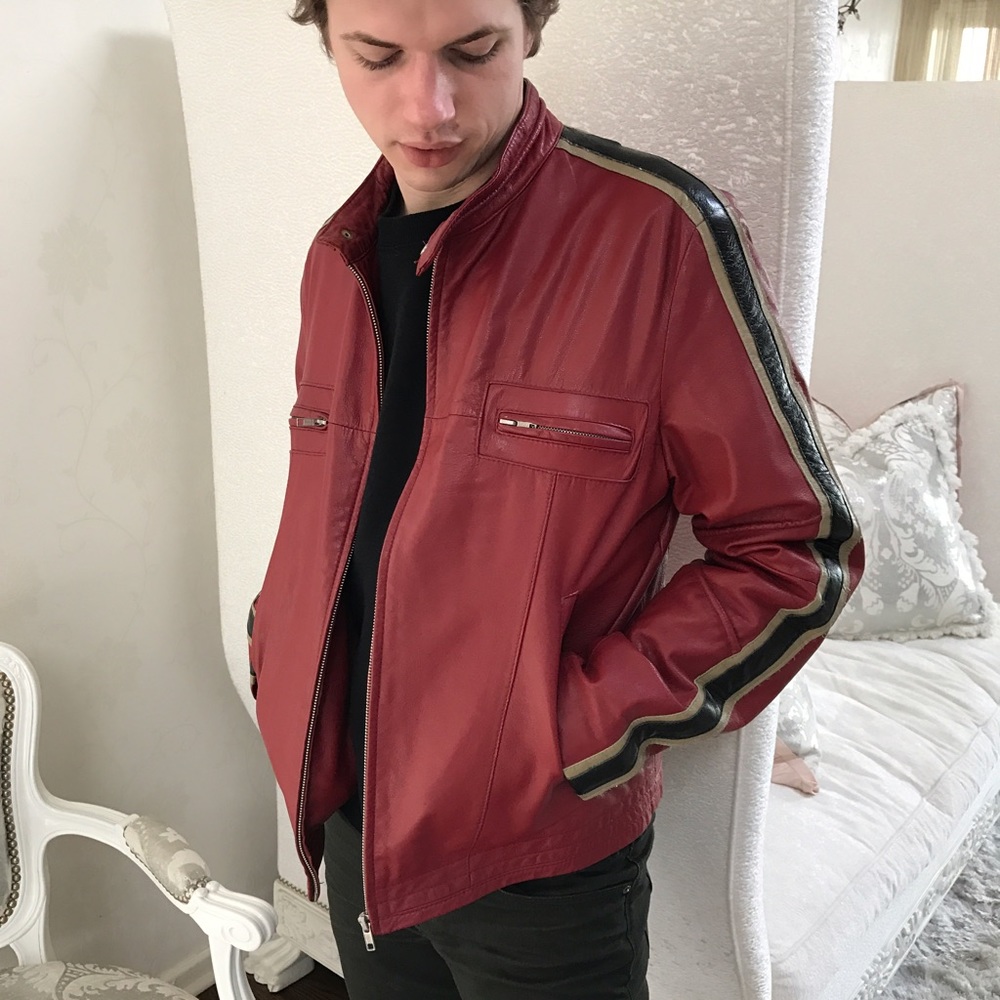 Conbipel limited edition real leather jacket.