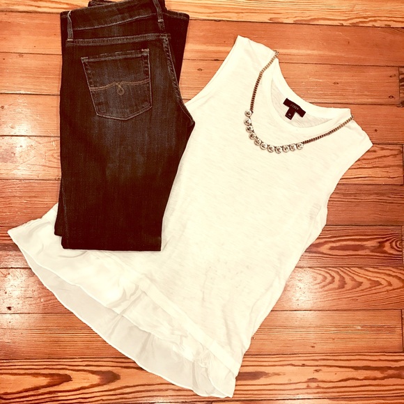 J. Crew Tops - J Crew Textured Bottom Blouse