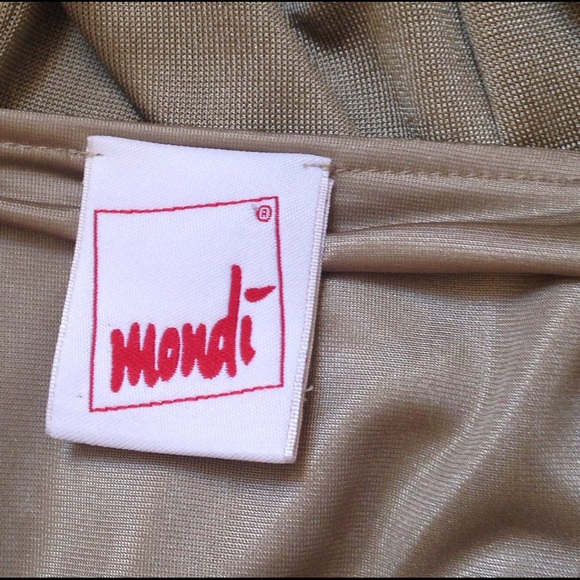 MONDI subtle elegance slit hem long dress holiday and party formal - Picture 4 of 4