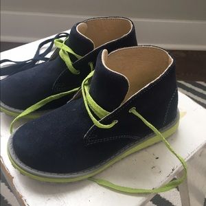 Never worn , toddler size 10, suede shoes