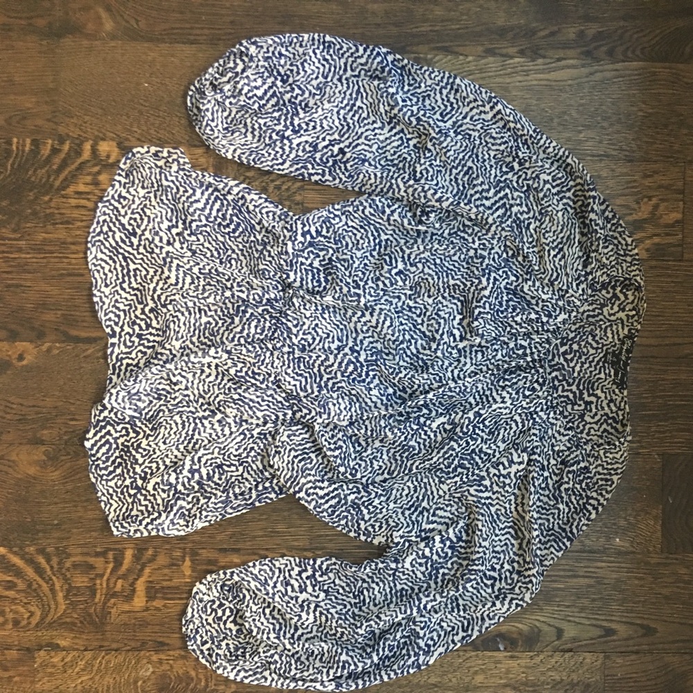 Sheer long sleeve shirt