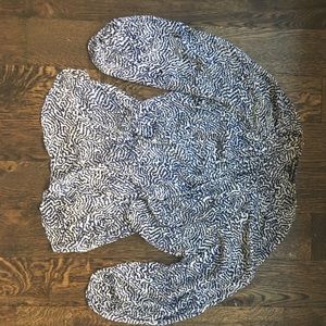 Sheer long sleeve shirt