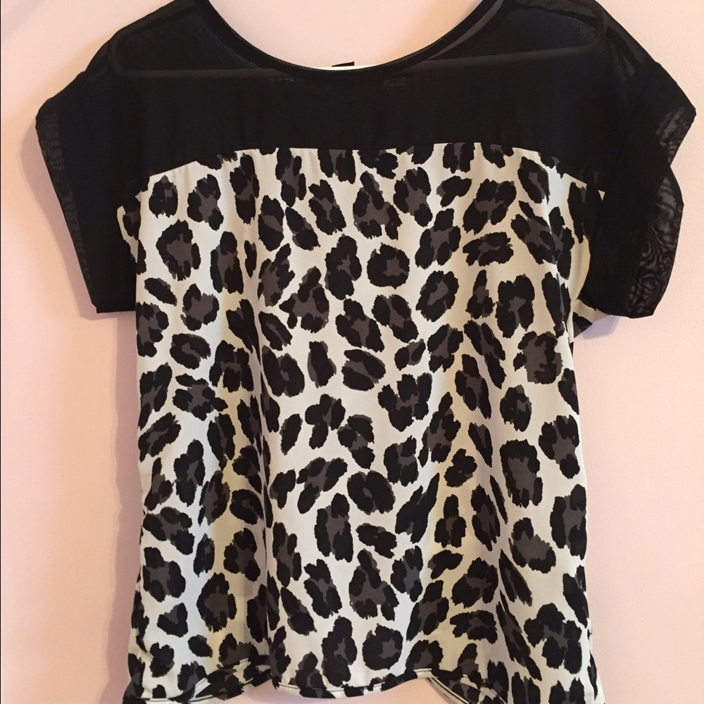 Cheetah Print Top