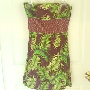 Free People strapless dress