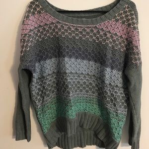 American Eagle Striped Sweater