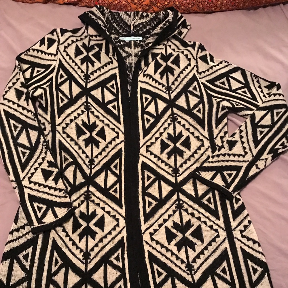 Long cardigan sweater