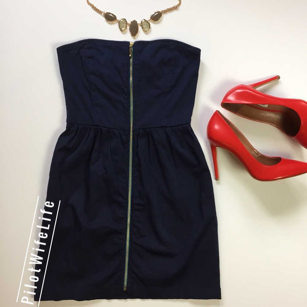 ✂️PRICE DROP✂️ Zara Strapless Zipper Front Dress