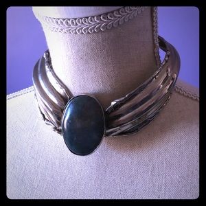 Glamorous Statement Stone Necklace