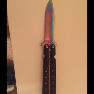 Assist Open Rainbow Knife