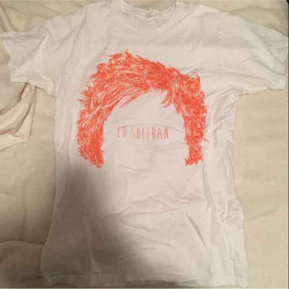 White Ed Sheeran T shirt