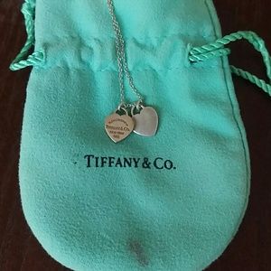 Tiffany's & Co Double Heart Pendant