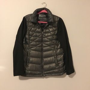 Michael Kors Gunmetal Down Coat