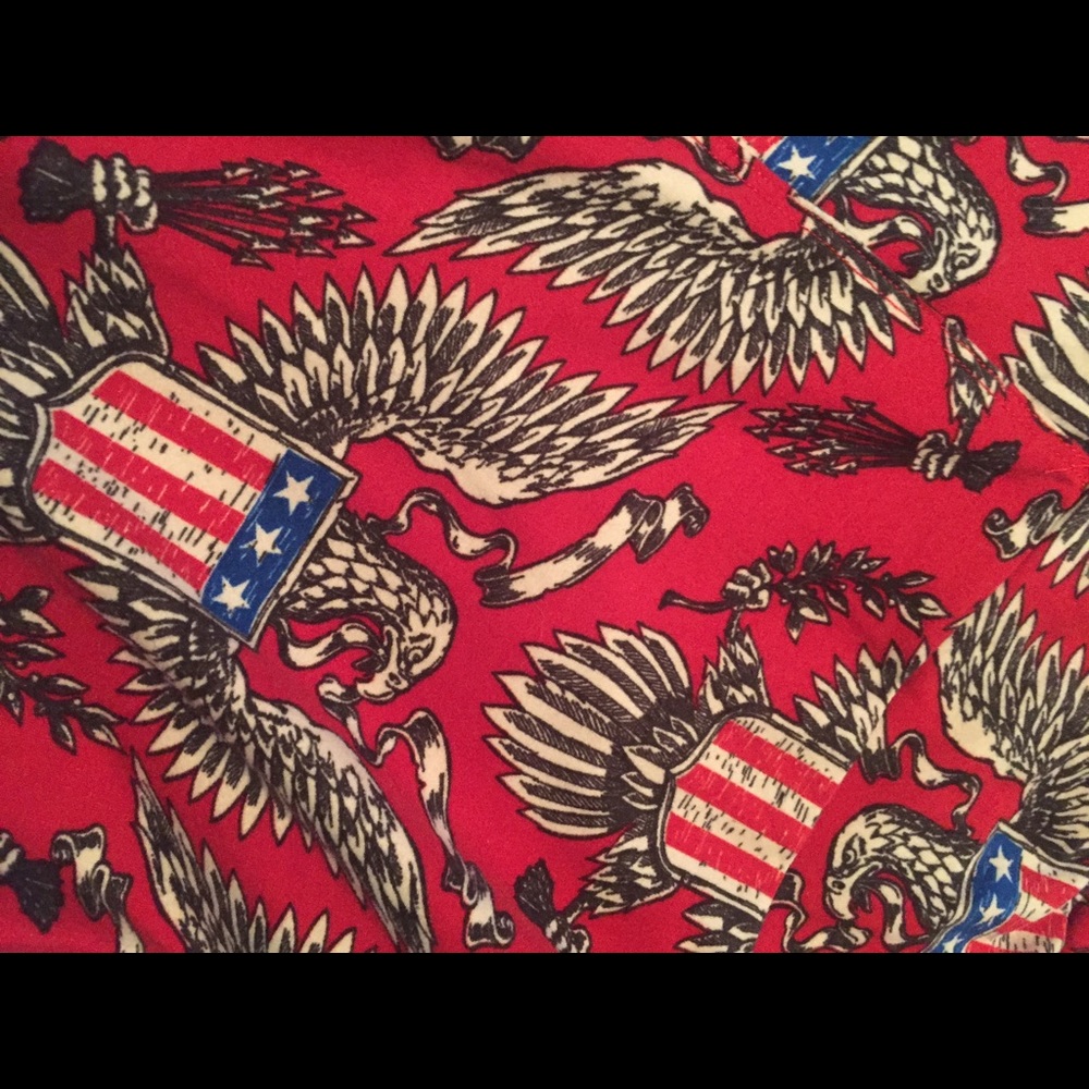 LuLaRoe TC legging Eagles