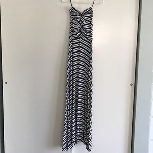 FELICITY & COCO striped strapless dress