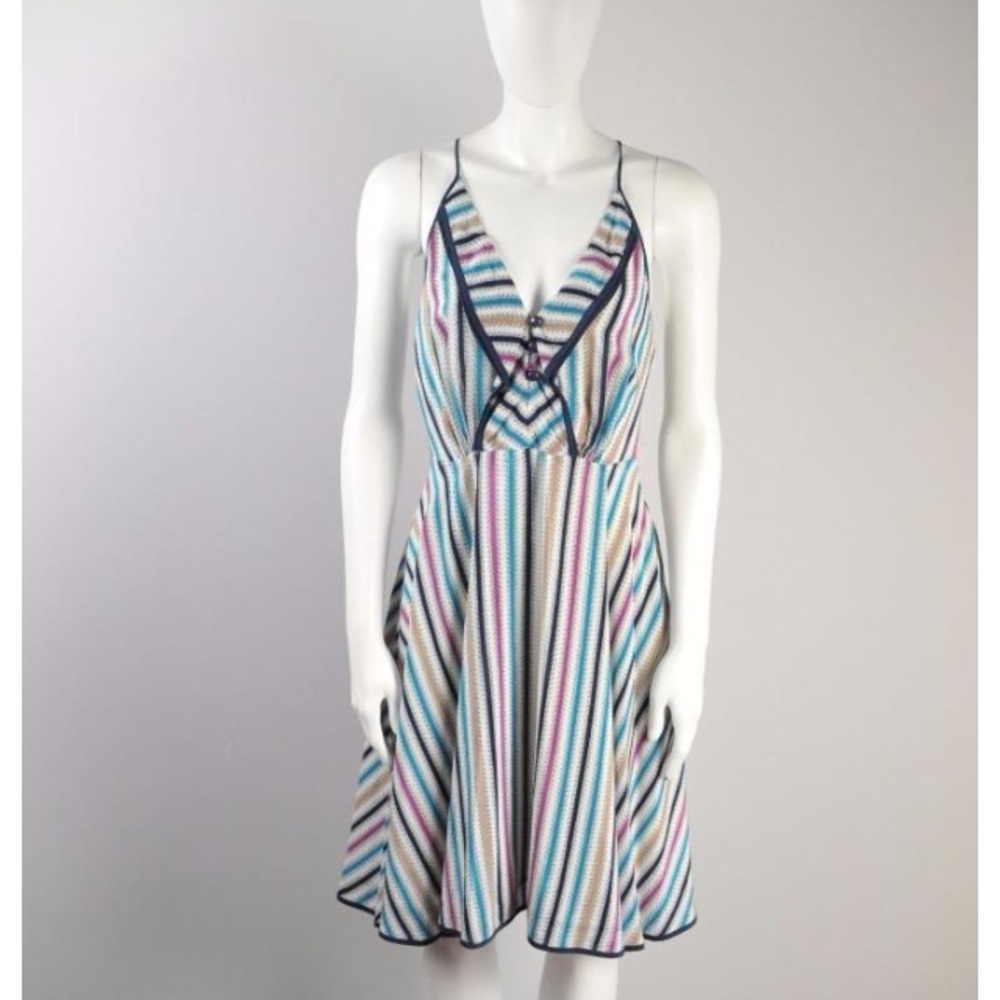 ANTHROPOLOGIE Girls from Savoy Gull Wing dress