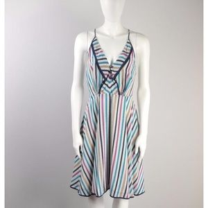 ANTHROPOLOGIE Girls from Savoy Gull Wing dress