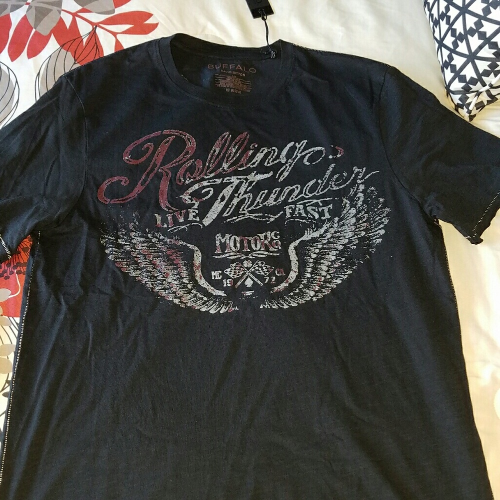 Mens buffalo david bitton short sleeve t shirt