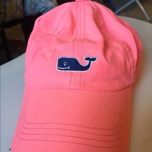 Vineyard Vines pink whale hat