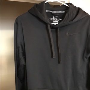 Men's Small Black Nike Therma-Fit pull over jacket