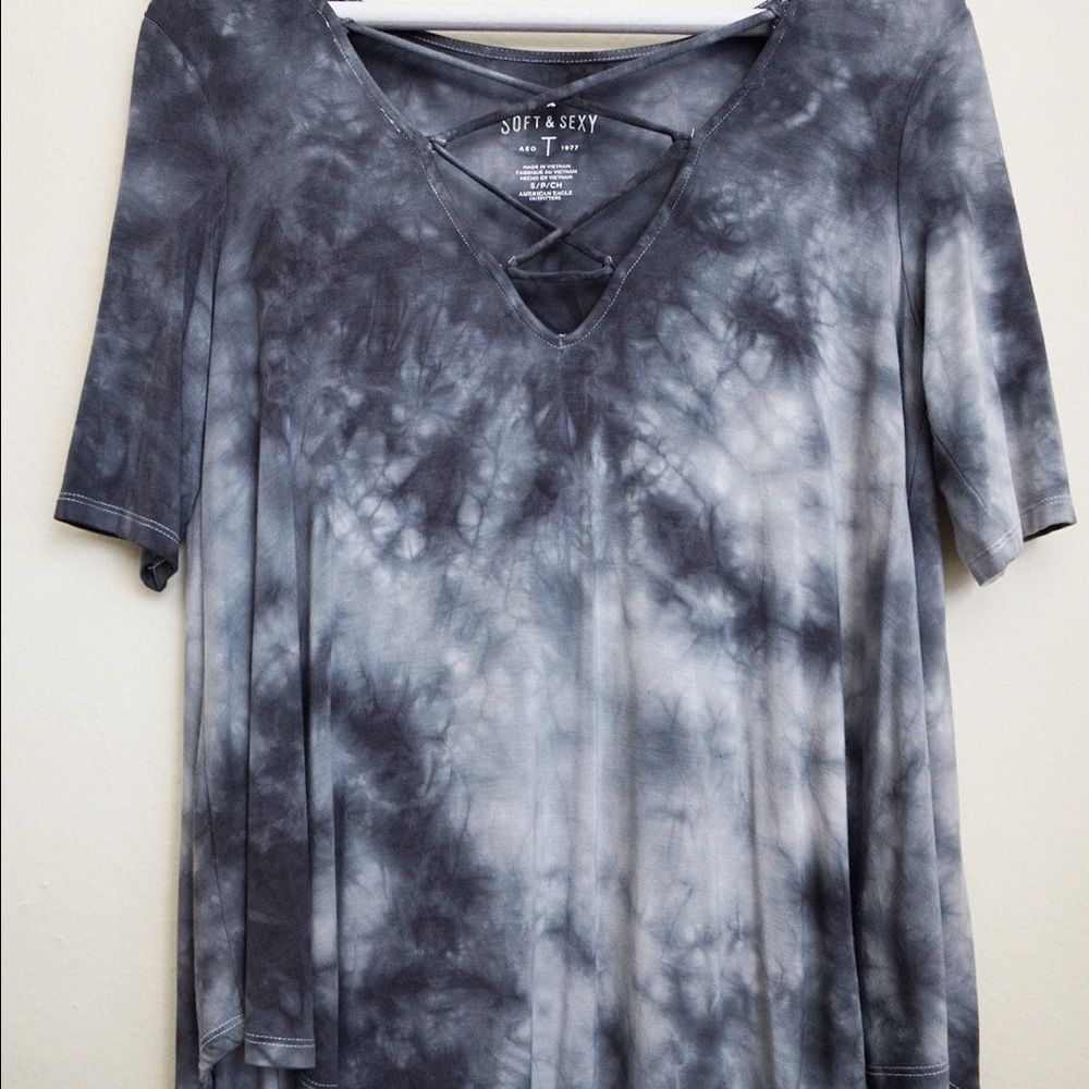 Flowy Tie Dyed Shirt