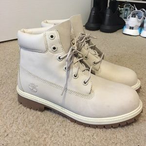 White Timberlands