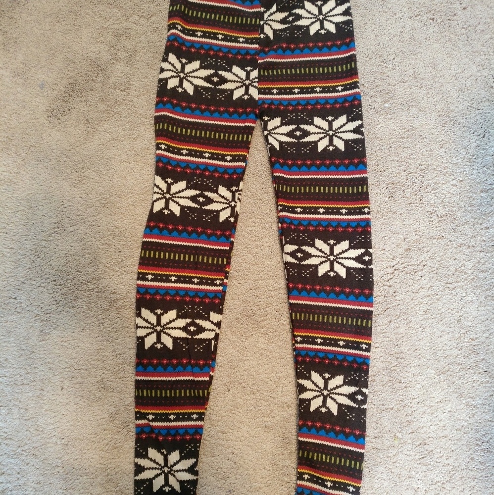 Patterned leggings