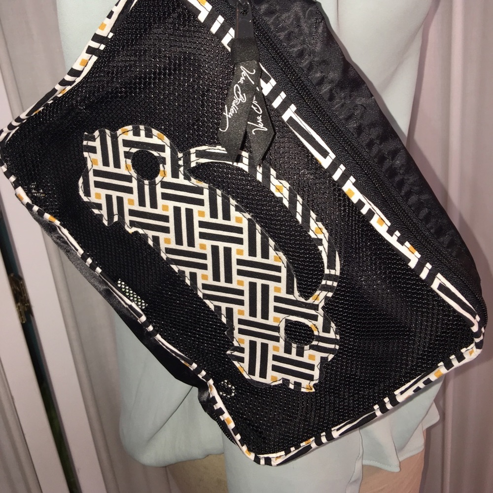 Vera Bradley packing cube new Basket Weave Car