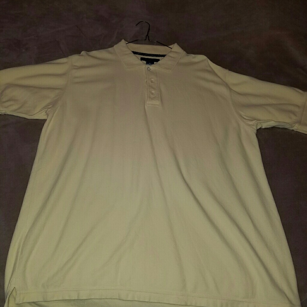 Men's Ivy Crew yellow polo Size Large