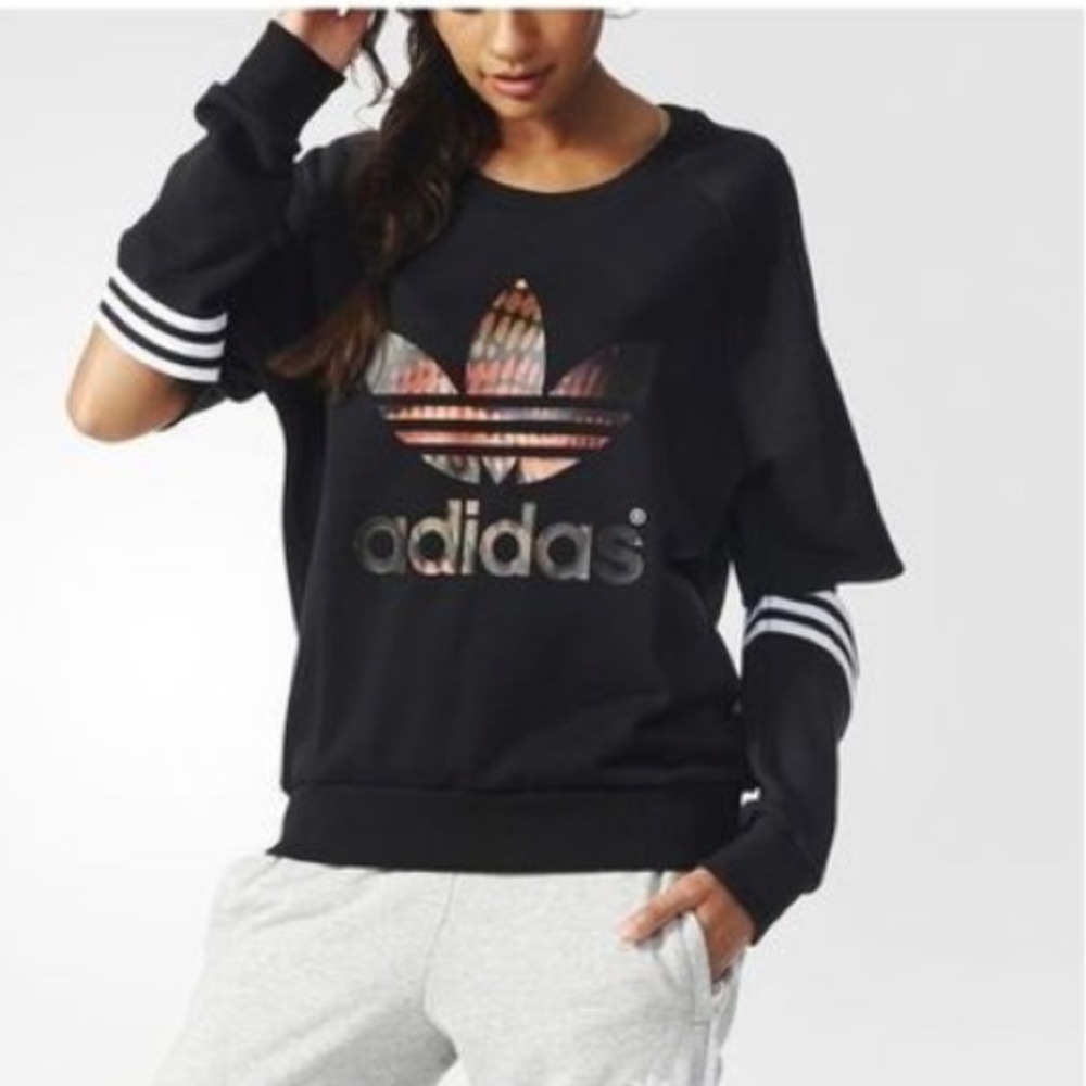 RARE ADIDAS cutout sweatshirt