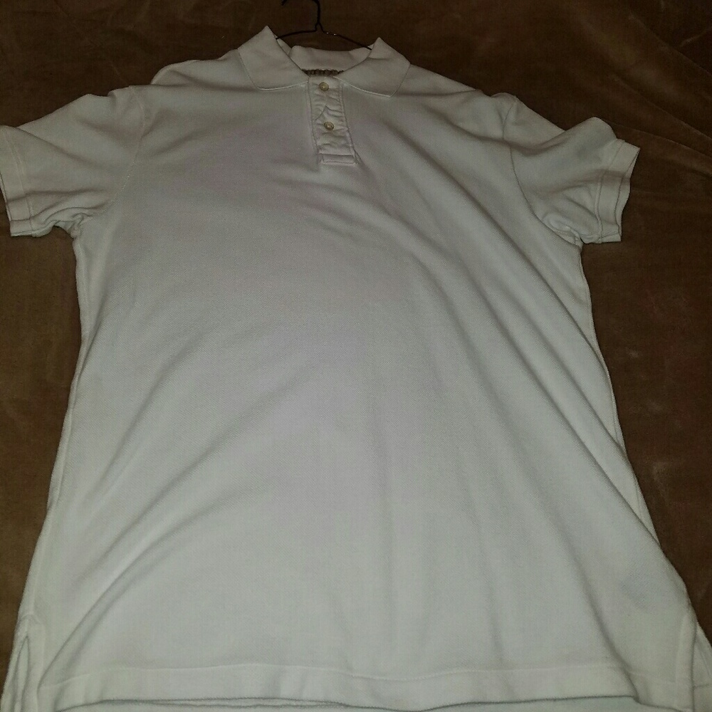 Men's Arizona White polo size Large