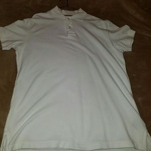 Men's Arizona White polo size Large