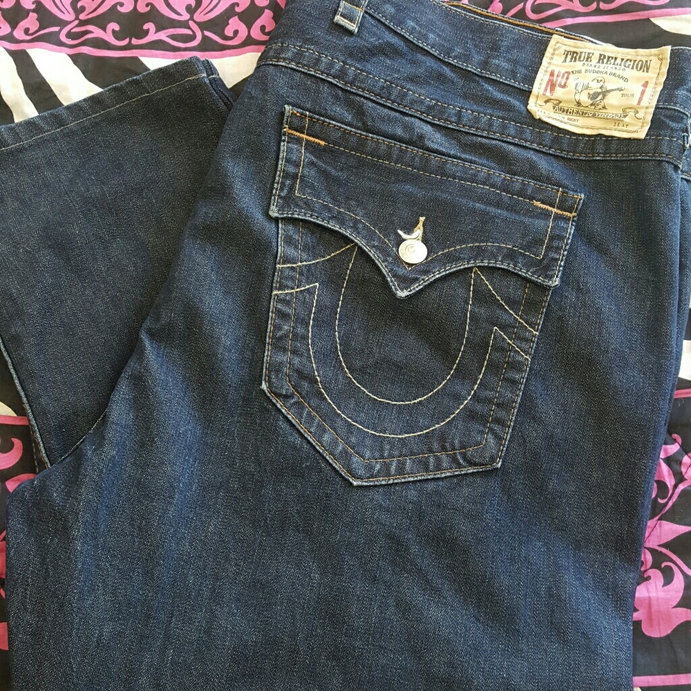 True religion men's jeans 30" length