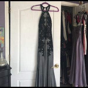 Black & White Prom Dress.  Worn once.