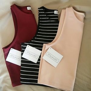 Stella Luce Crop Tops