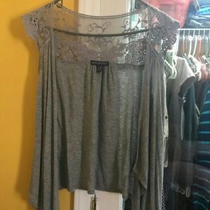 American Dream Gray Cardigan
