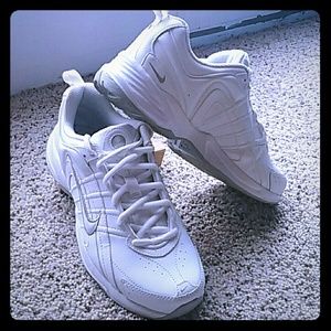 Nike White Walking Shoes