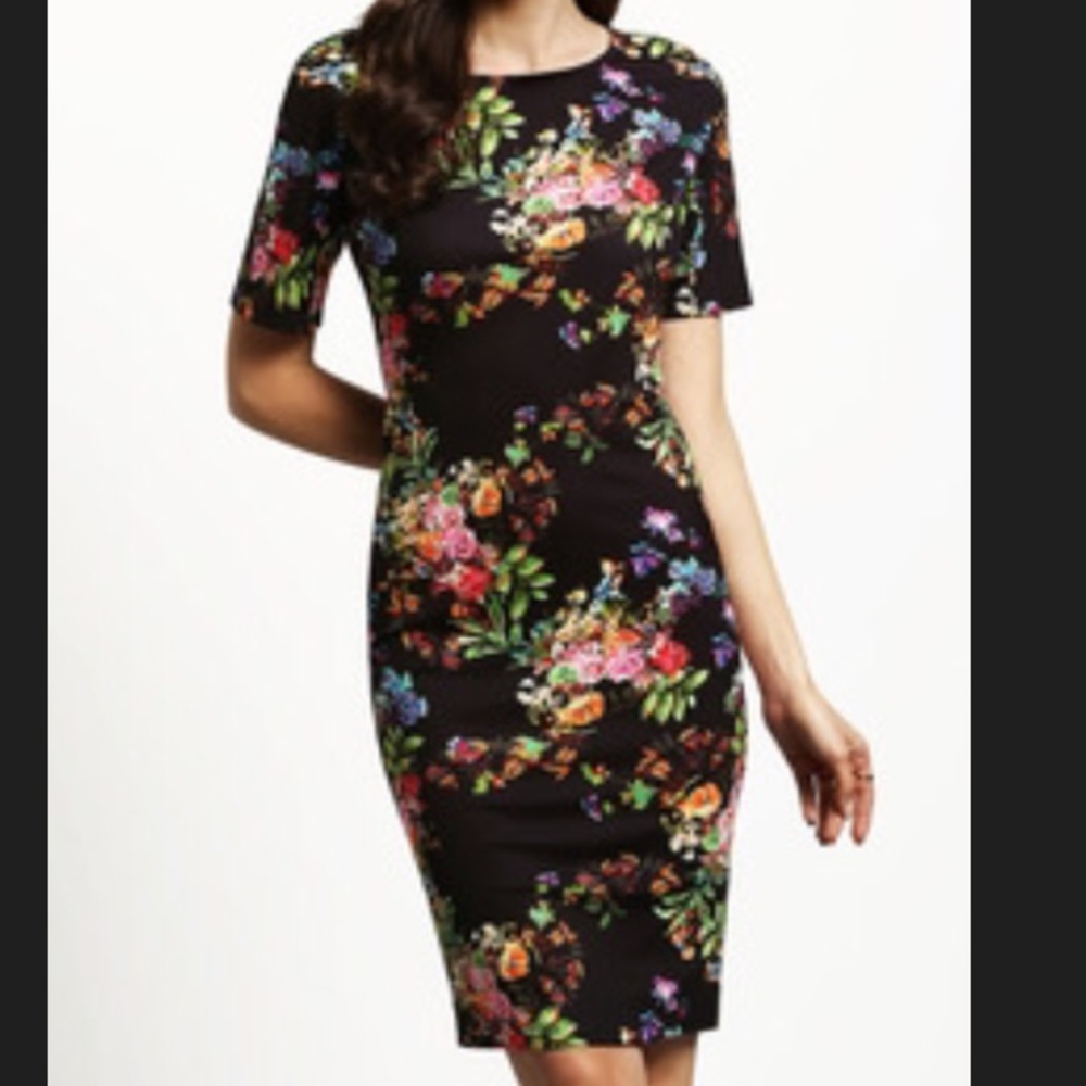 Floral work dress